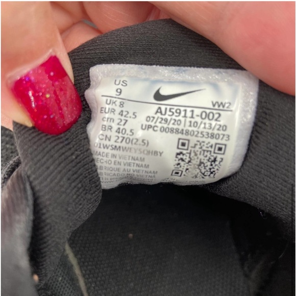 NIKE Flex Running Sneakers Breathable Fabric Lace Up Black, Women's 9 - Picture 3 of 7